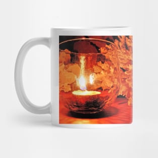 silent candle..silent night... Mug